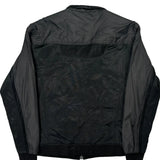 Versace Graphic Track Jacket - Large Black Polyester
