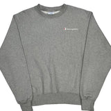 Reverse Weave Champion Sweatshirt - Large Gray Cotton