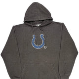 Indianapolis Colts Majestic Football Hoodie - XL Gray Cotton Blend