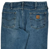 Carhartt Jeans - 36W 32L Blue Cotton