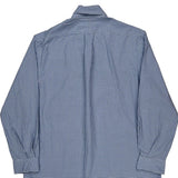 Ralph Lauren Checked Shirt - Large Blue Cotton
