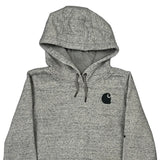 Carhartt Hoodie - Small Gray Cotton Blend