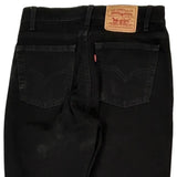 Levis Jeans - 30W 27L Black Cotton