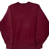Lee College Sweatshirt - Medium Burgundy Cotton