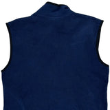 Adidas Fleece Vest - Large Blue Polyester