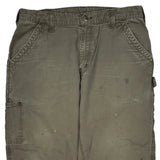 Carhartt Carpenter Pants - 34W 30L Gray Cotton