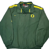 Oregon Nike Windbreaker - 2XL Green Polyester