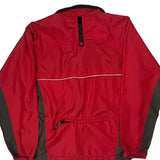 The North Face Windbreaker - Large Red Polyester
