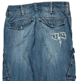 Nordic Company Cargo Shorts - 34W 20L Blue Denim