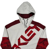 Performance Fit Oakley Graphic Hoodie - Large Gray Cotton