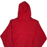 Reverse Weave Champion Hoodie - Large Red Cotton Blend