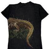 Age 14 Wild Planet T-Shirt - Medium Black Cotton