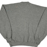 Blank Russell Athletic Sweatshirt - XL Grey Cotton Blend