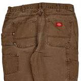 Dickies Carpenter Pants - 34W 31L Brown Cotton