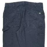 Berne Carpenter Pants - 34W 34L Gray Cotton