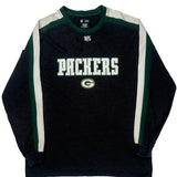 Packers Nfl Long Sleeve T-Shirt - XL Black Cotton Blend