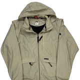 The North Face Windbreaker - Large Beige Nylon