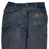 Loose Original Fit Carhartt Carpenter Trousers - 30W 30L Navy Cotton