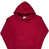 Reverse Weave Champion Hoodie - Medium Red Cotton