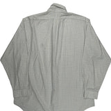 Ralph Lauren Checked Shirt - Large White Cotton