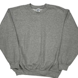Gildan Blank Sweatshirt - XL Gray Cotton Blend