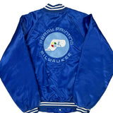 Perry Printing Milwaukee Hartwell Varsity Jacket - Large Blue Polyester