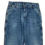 Carhartt Double Knee Carpenter Jeans - 34W 30L Blue Cotton