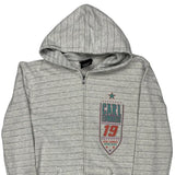 Joe Gibbs Chase Authentics Nascar Hoodie - XL Gray Cotton Blend
