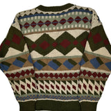 Unbranded Sweater - Medium Green Cotton