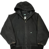 Key Workwear Jacket - 2XL Black Cotton