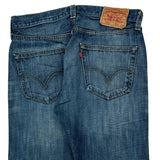 Levis 501 Jeans - 32W 30L Dark Wash Cotton