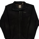 Timberland Fleece Jacket - Large Black Polyester