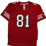 San Francisco 49Ers Reebok Nfl Football Jersey - XL Red Polyester
