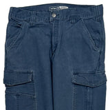Carhartt Carpenter Trousers - 32W 32L Blue Cotton