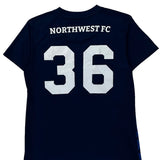 Age 12-14 Adidas Northwest Fc Jersey - Medium Blue Polyester