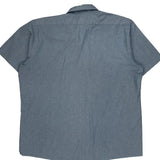 Big Ben Short Sleeve Shirt - XL Blue Cotton