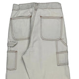 J.Galt Carpenter Trousers - 26W UK 6 White Cotton