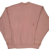 90S Blank Fruit Of The Loom Sweatshirt - XL Pink Cotton