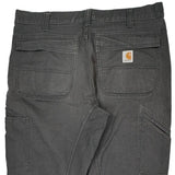 Carhartt Cargo Trousers - 36W 34L Grey Cotton Blend