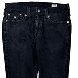 True Religion Flared Jeans - 33W US 8 Black Cotton