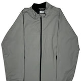 Adidas Windbreaker - Small Gray Polyester