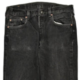 501 Levis Jeans - 32W 30L Black Denim