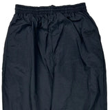 Reebok Track Pants - Small Black Nylon
