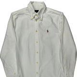 Ralph Lauren Shirt - Small White Cotton