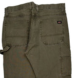 Dickies Carpenter Trousers - 36W 30L Green Cotton