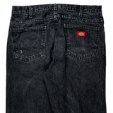 Dickies Jeans - 33W 30L Black Cotton