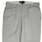 Polo By Ralph Lauren Trousers - 35W 30L Cream Cotton