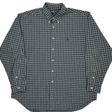 Blake Ralph Lauren Checked Shirt - XL Green Cotton