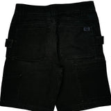 Wolverine Cargo Carpenter Shorts - 30W 10L Black Cotton Blend