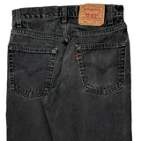 Levis 550 Jeans - 29W 30L Black Cotton